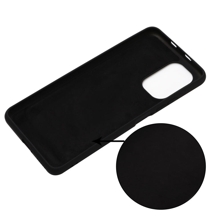 For Xiaomi Redmi Note 10 5G Pure Color Liquid Silicone Shockproof Full Coverage Case