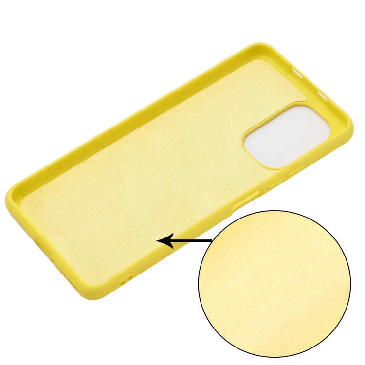 For Xiaomi Redmi Note 10 5G Pure Color Liquid Silicone Shockproof Full Coverage Case