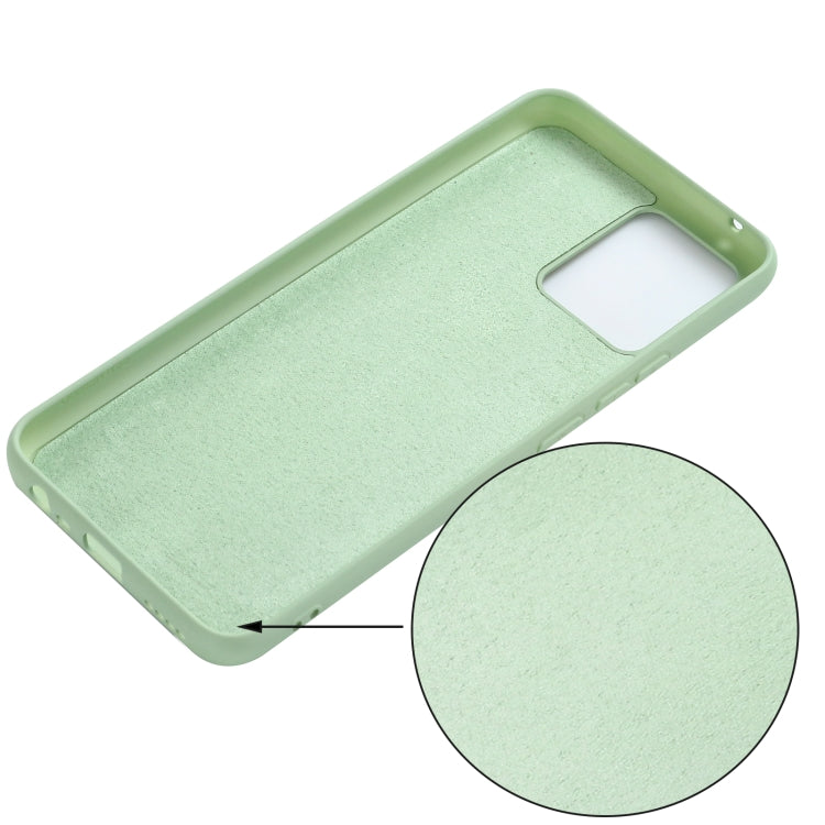 For OPPO Realme 8 / 8 Pro Pure Color Liquid Silicone Shockproof Full Coverage Case