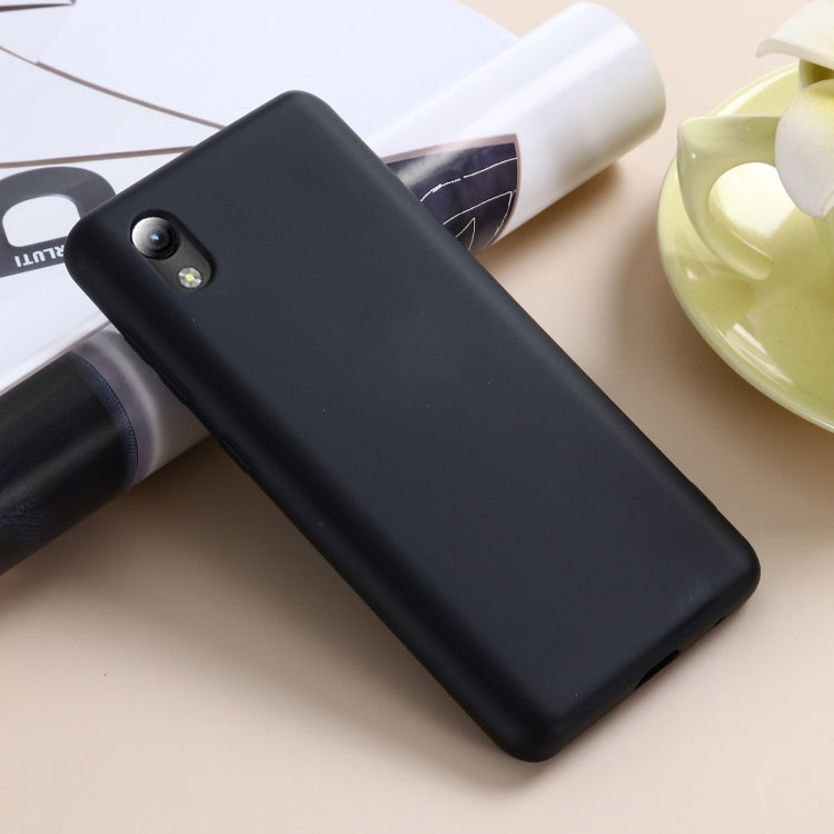 For ZTE A3 2020 Pure Color Liquid Silicone Shockproof Full Coverage Case