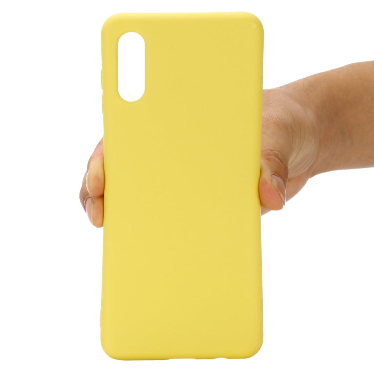 For ZTE A3 2020 Pure Color Liquid Silicone Shockproof Full Coverage Case