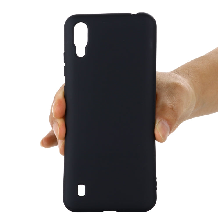 For ZTE A5 2020 Pure Color Liquid Silicone Shockproof Full Coverage Case