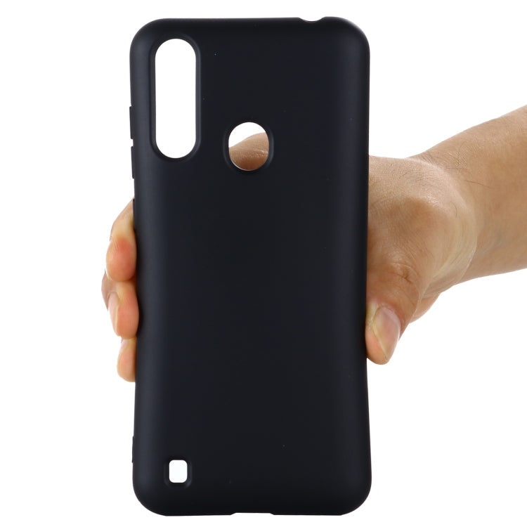 For ZTE A7 2020 Pure Color Liquid Silicone Shockproof Full Coverage Case