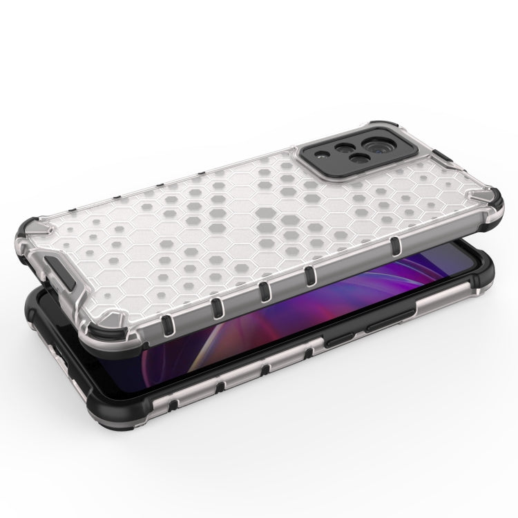 For vivo V21 Shockproof Honeycomb PC + TPU Case