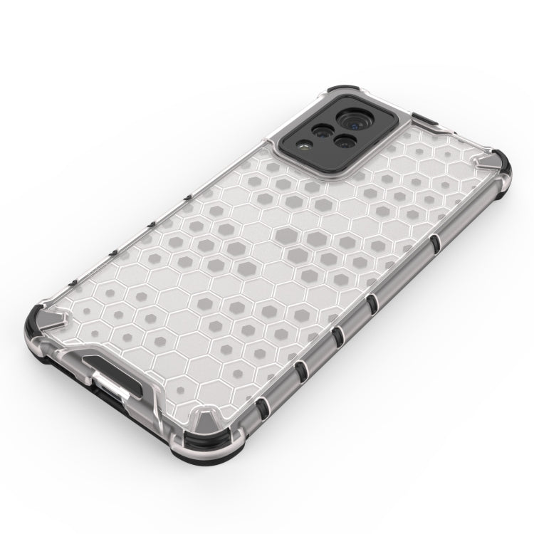 For vivo V21 Shockproof Honeycomb PC + TPU Case