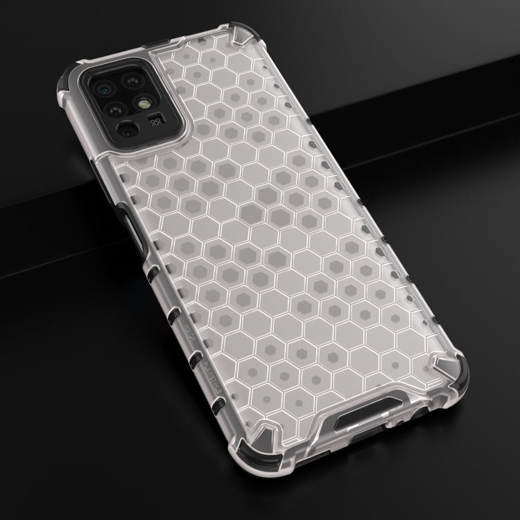 For Honor Play 5T Youth Shockproof Honeycomb PC + TPU Case