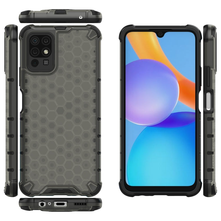For Honor Play 5T Youth Shockproof Honeycomb PC + TPU Case
