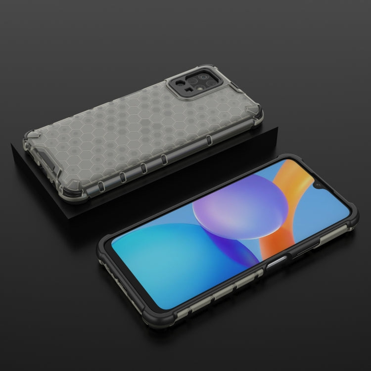 For Honor Play 5T Youth Shockproof Honeycomb PC + TPU Case