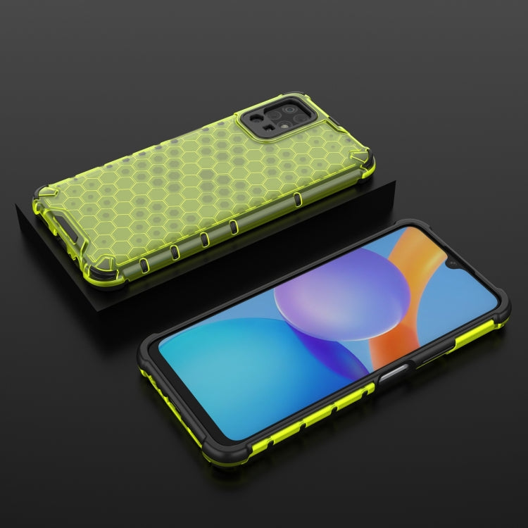 For Honor Play 5T Youth Shockproof Honeycomb PC + TPU Case