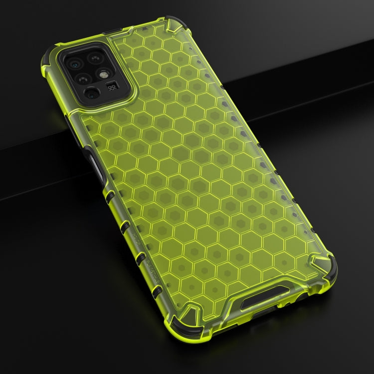 For Honor Play 5T Youth Shockproof Honeycomb PC + TPU Case