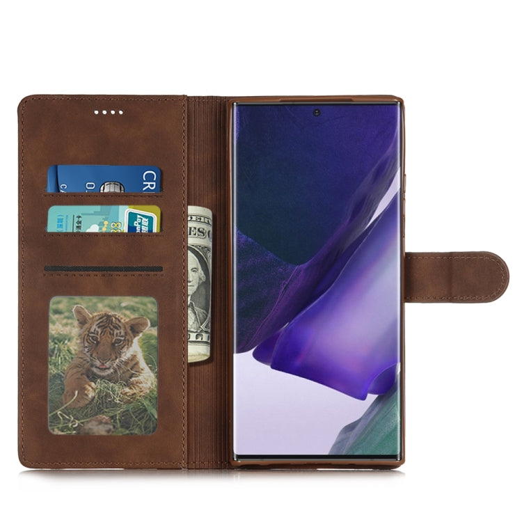 For Samsung Galaxy A22 5G Diaobaolee Pure Fresh Texture Horizontal Flip Leather Case with Holder & Card Slot & Wallet & Photo Frame