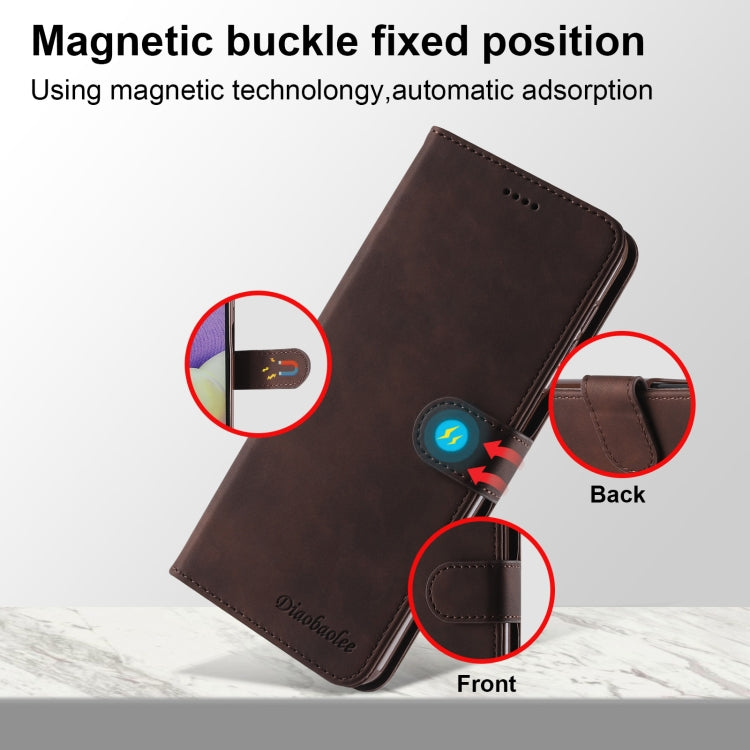 For Samsung Galaxy A22 5G Diaobaolee Pure Fresh Texture Horizontal Flip Leather Case with Holder & Card Slot & Wallet & Photo Frame