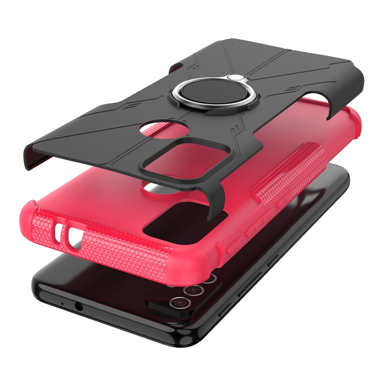 For Motorola  Moto G30 Armor Bear Shockproof PC + TPU Protective Case with Ring Holder