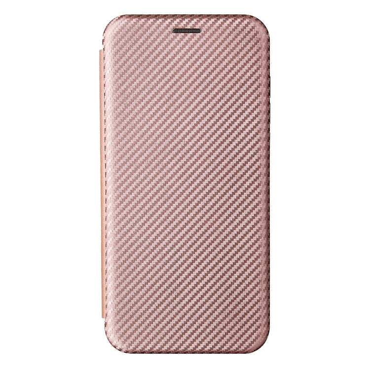 For Tone e21 Carbon Fiber Texture Horizontal Flip TPU + PC + PU Leather Case with Card Slot