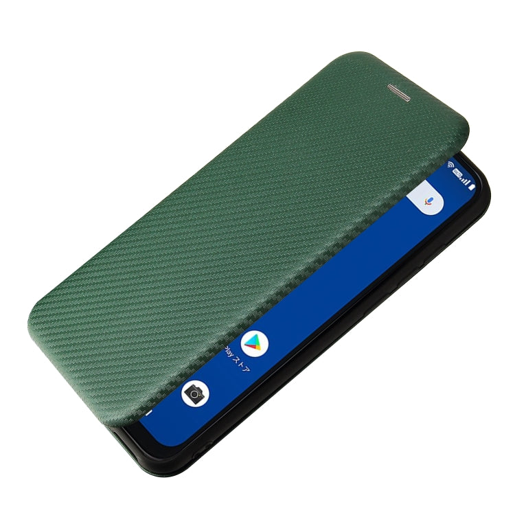 For Tone e21 Carbon Fiber Texture Horizontal Flip TPU + PC + PU Leather Case with Card Slot