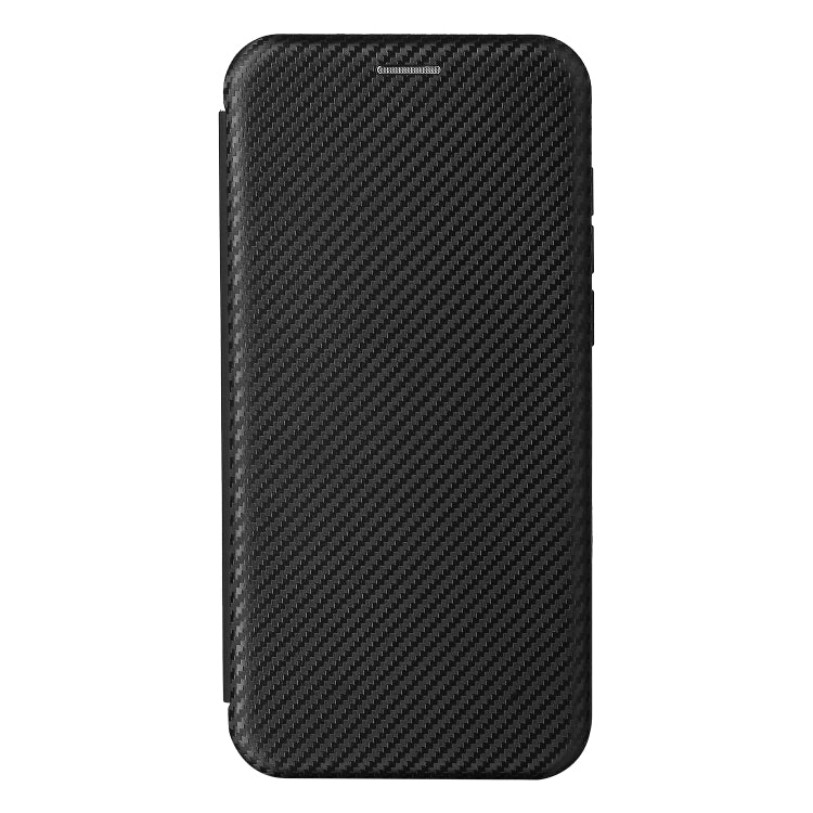 For Tone e21 Carbon Fiber Texture Horizontal Flip TPU + PC + PU Leather Case with Card Slot