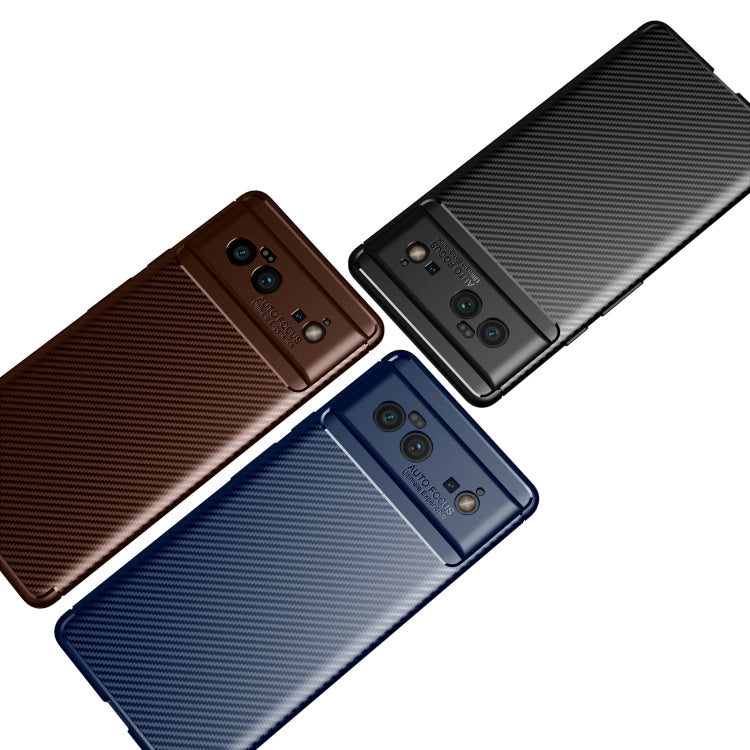 For Google Pixel 6 Carbon Fiber Texture Shockproof TPU Case