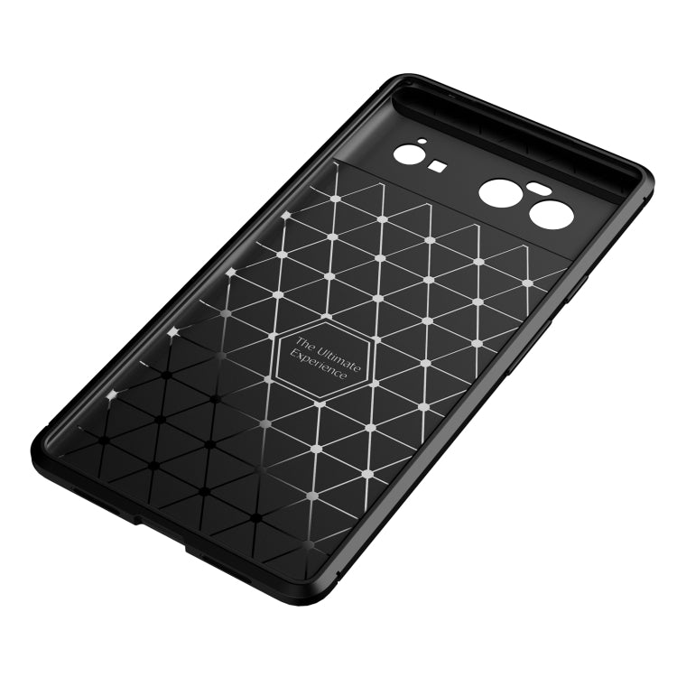 For Google Pixel 6 Carbon Fiber Texture Shockproof TPU Case