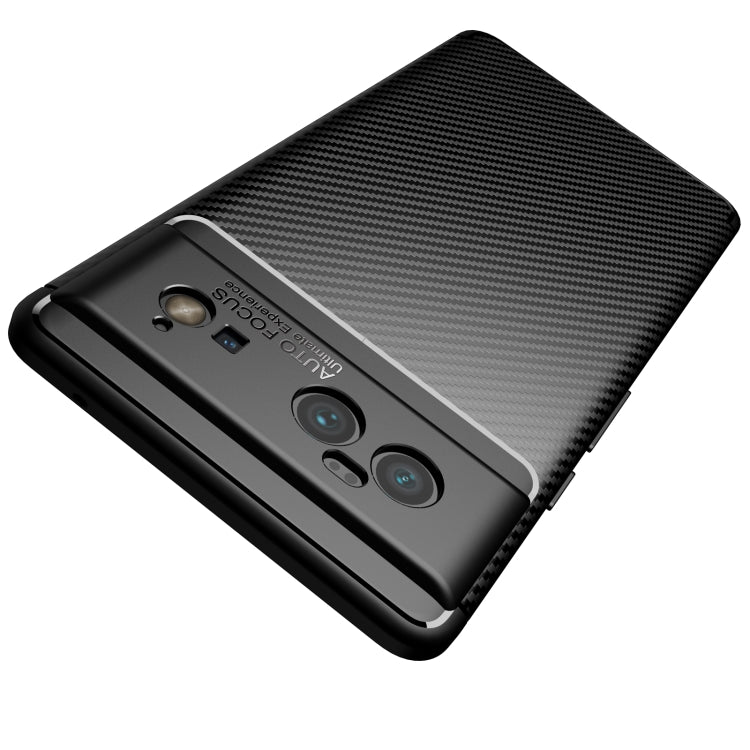 For Google Pixel 6 Carbon Fiber Texture Shockproof TPU Case