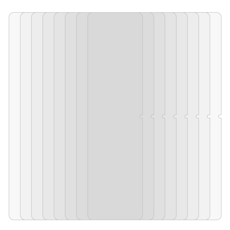 For Samsung Galaxy Tab S7 FE / T730 50 PCS Matte Paperfeel Screen Protector