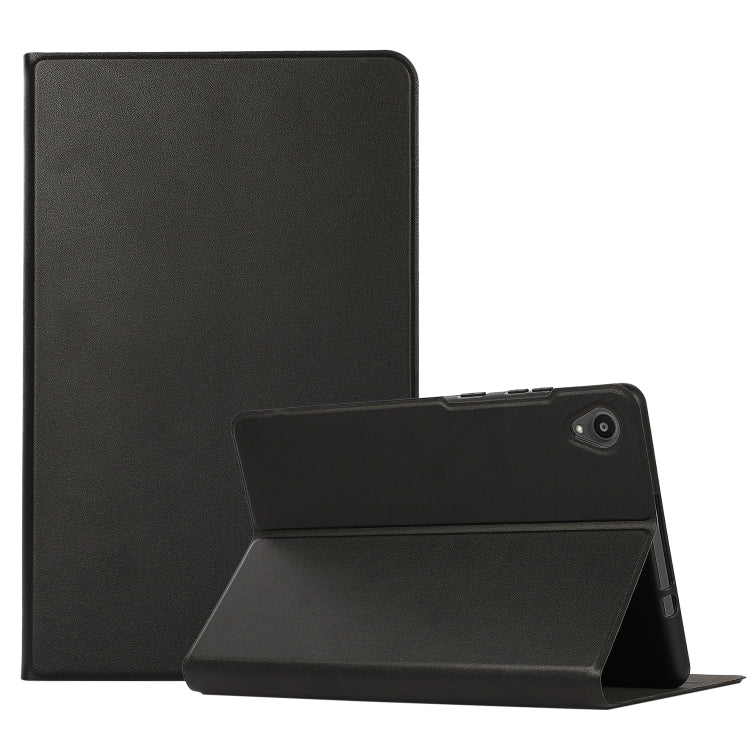 For Lenovo Tab M8 8705/8505 Voltage Craft Texture TPU Horizontal Flip Protective Case with Holder