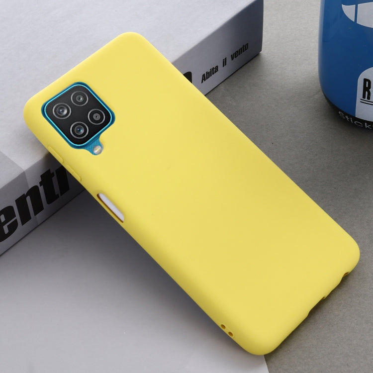 For Samsung Galaxy A22 4G Solid Color Liquid Silicone Dropproof Full Coverage Protective Case