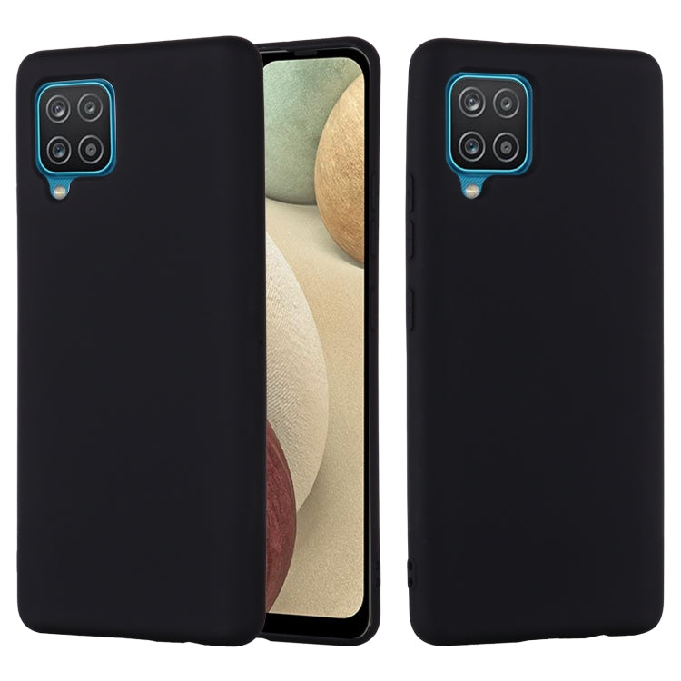For Samsung Galaxy A22 4G Solid Color Liquid Silicone Dropproof Full Coverage Protective Case