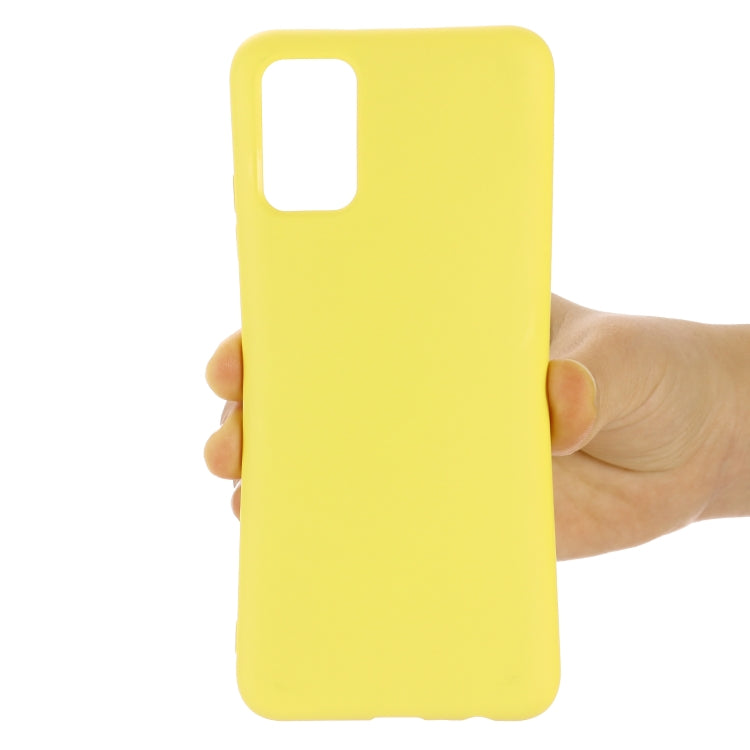 For Samsung Galaxy A82 Solid Color Liquid Silicone Dropproof Full Coverage Protective Case