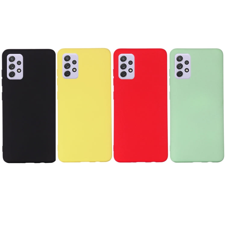 For Samsung Galaxy A82 Solid Color Liquid Silicone Dropproof Full Coverage Protective Case