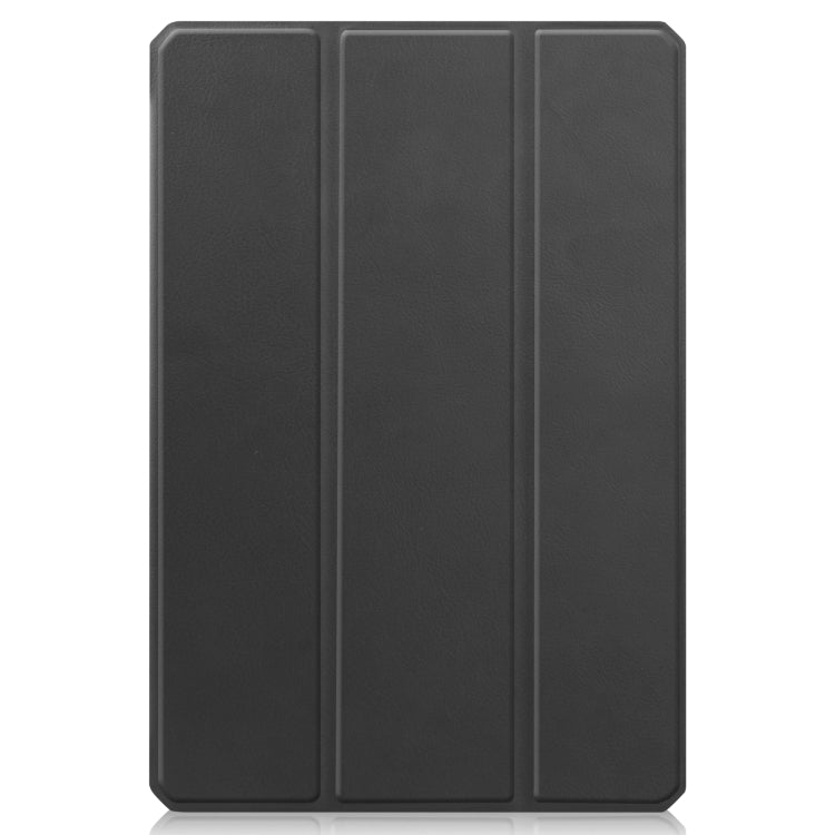 For Amazon Kindle Fire HD 10 2021 Custer Pattern Pure Color TPU Smart Tablet Holster with Sleep Function & 3-Fold Holder