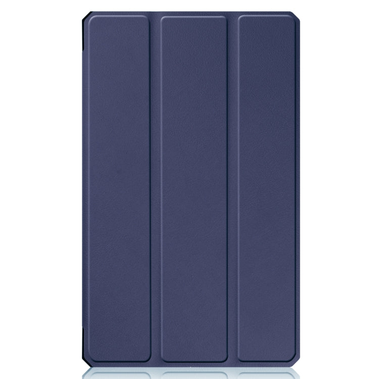 For Samsung Galaxy Tab A7 Lite T220 / T225 Custer Pattern Pure Color TPU Smart Tablet Holster with Sleep Function & 3-Fold Holder