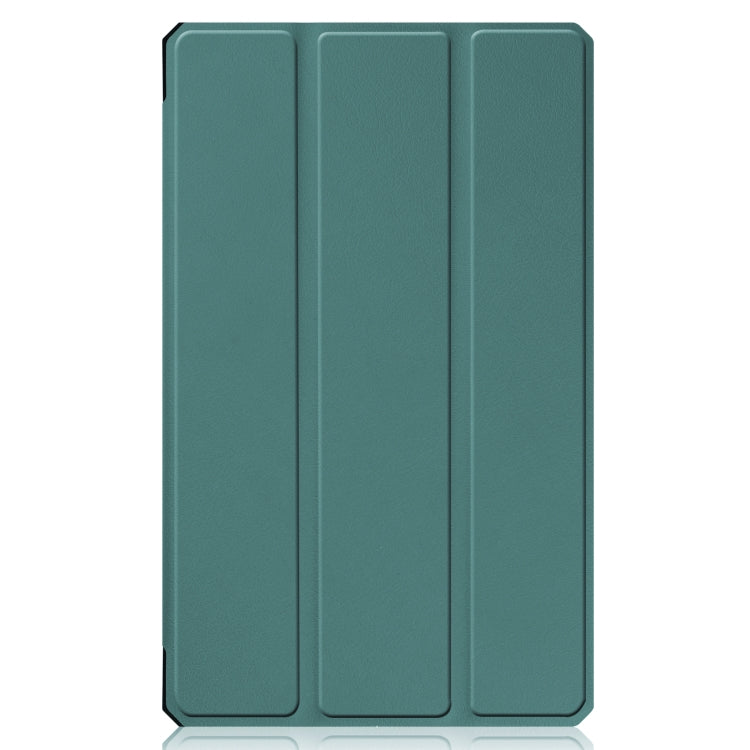 For Samsung Galaxy Tab A7 Lite T220 / T225 Custer Pattern Pure Color TPU Smart Tablet Holster with Sleep Function & 3-Fold Holder