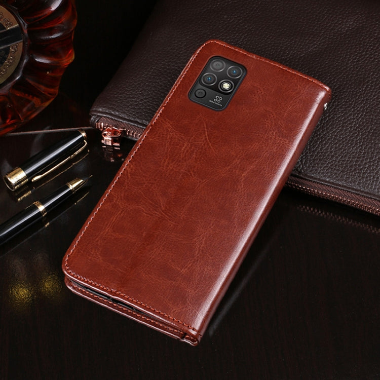 For Honor Play 5T Youth idewei Crazy Horse Texture Horizontal Flip Leather Case with Holder & Card Slots & Wallet