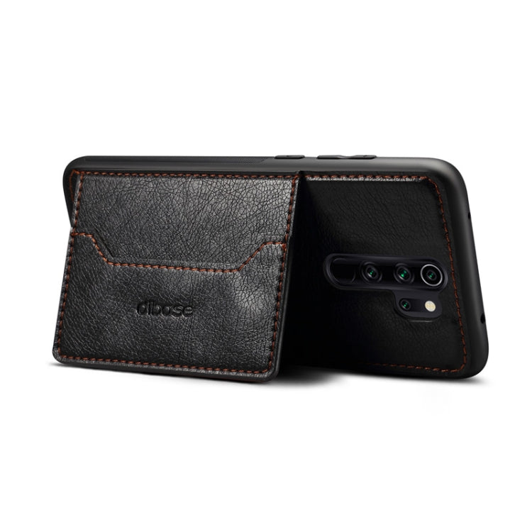 For OPPO A9 2020 / A11X Dibase Crazy Horse Texture Protective Case, with Holder & Card Slots