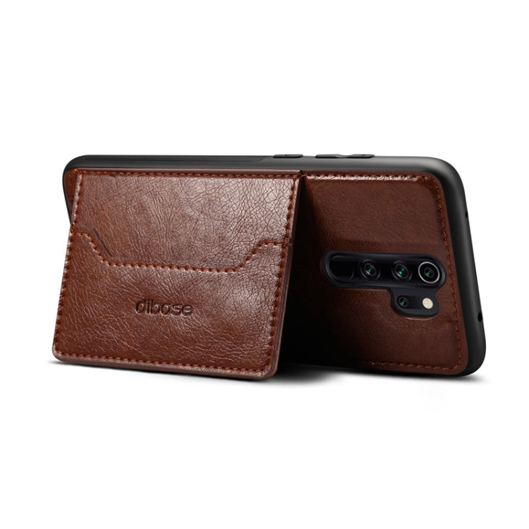 For OPPO A9 2020 / A11X Dibase Crazy Horse Texture Protective Case, with Holder & Card Slots