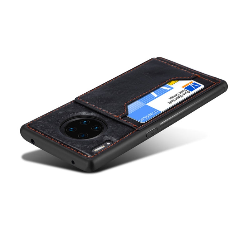 For Huawei Mate 30 Pro Dibase Crazy Horse Texture Protective Case, with Holder & Card Slots