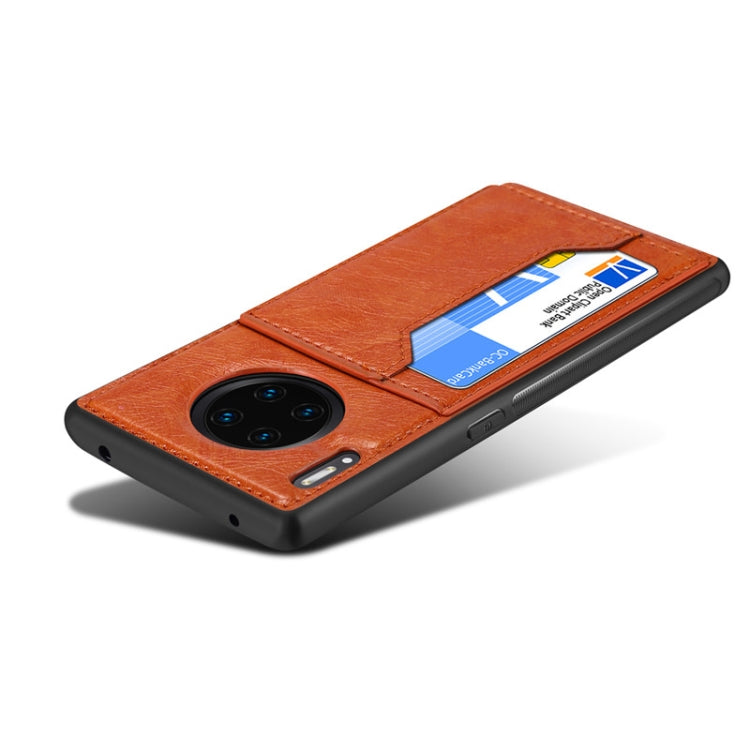 For Huawei Mate 30 Pro Dibase Crazy Horse Texture Protective Case, with Holder & Card Slots