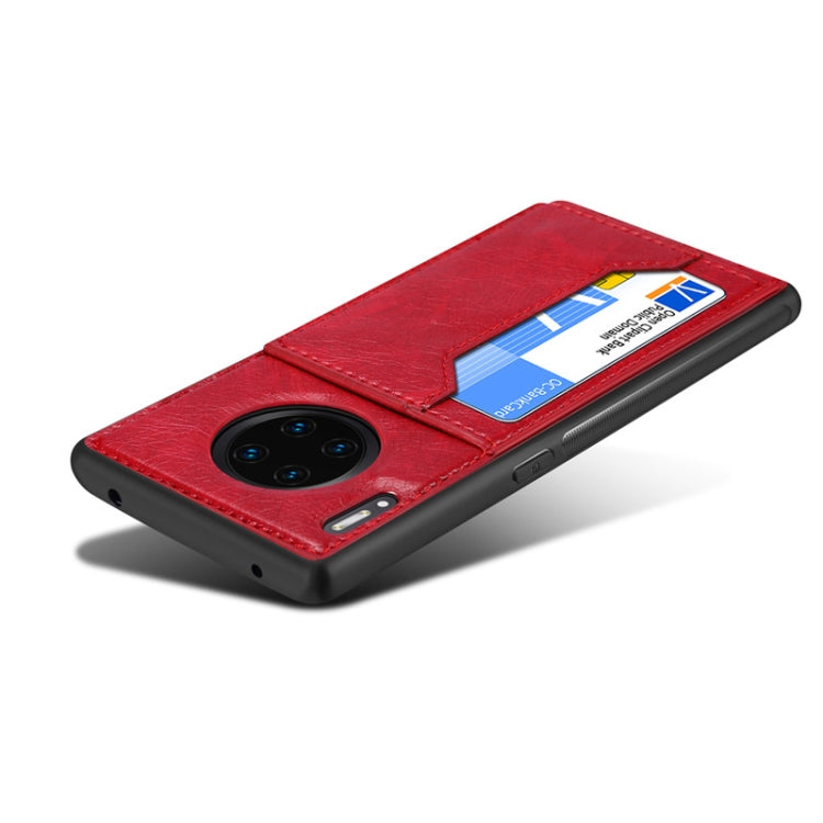 For Huawei Mate 30 Pro Dibase Crazy Horse Texture Protective Case, with Holder & Card Slots