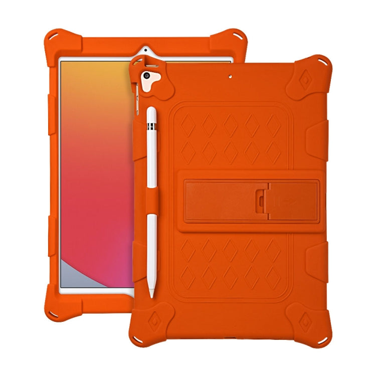 All-inclusive Silicone Shockproof Case with Holder For iPad mini 5 / 4