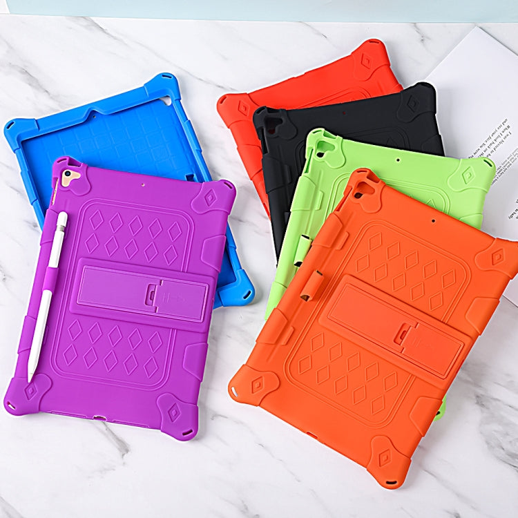 All-inclusive Silicone Shockproof Case with Holder For iPad mini 5 / 4