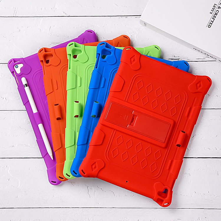 All-inclusive Silicone Shockproof Case with Holder For iPad mini 5 / 4