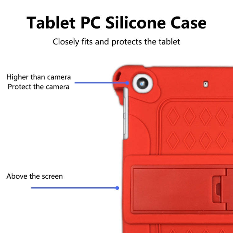 All-inclusive Silicone Shockproof Case with Holder For iPad Pro 10.5 / 10.2 2021 / 2020 / 2019 / Air 3