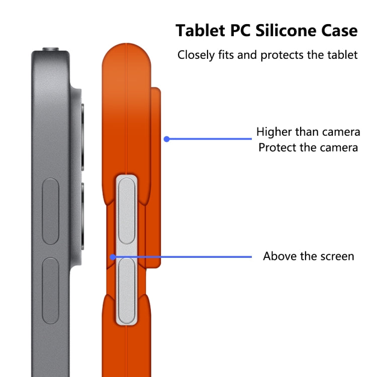 All-inclusive Silicone Shockproof Case with Holder For iPad Pro 10.5 / 10.2 2021 / 2020 / 2019 / Air 3