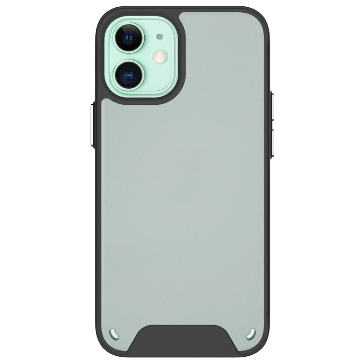 For iPhone 12 / 12 Pro Space Series Shockproof PC + TPU Protective Case(Black)