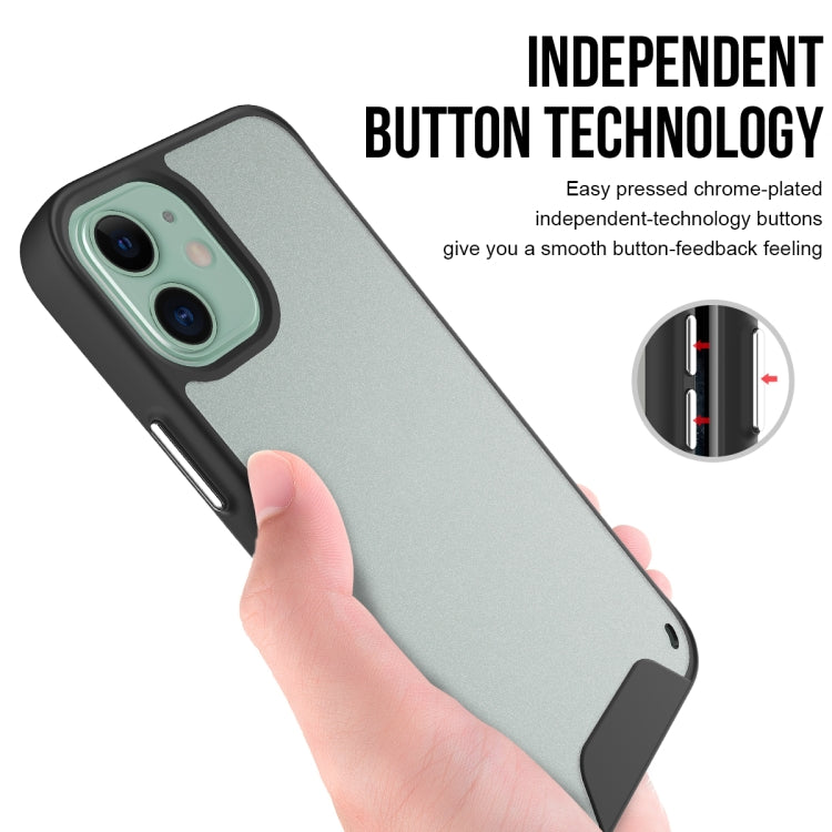 For iPhone 12 / 12 Pro Space Series Shockproof PC + TPU Protective Case(Black)