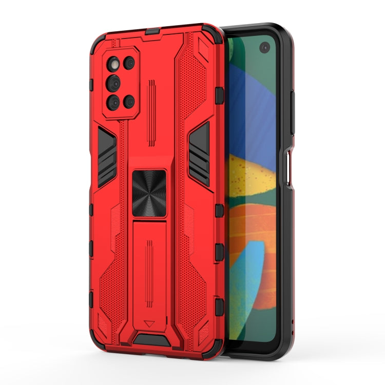 For Samsung Galaxy F52 5G Supersonic PC + TPU Shock-proof Case with Holder