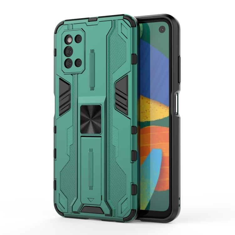 For Samsung Galaxy F52 5G Supersonic PC + TPU Shock-proof Case with Holder