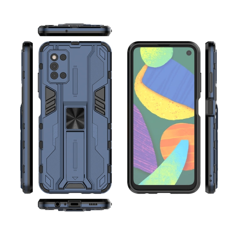 For Samsung Galaxy F52 5G Supersonic PC + TPU Shock-proof Case with Holder