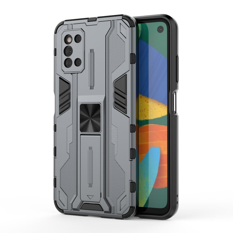 For Samsung Galaxy F52 5G Supersonic PC + TPU Shock-proof Case with Holder