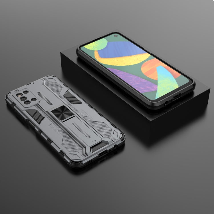 For Samsung Galaxy F52 5G Supersonic PC + TPU Shock-proof Case with Holder